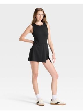 JoyLab Women's Game Day High Neck Low Back Active Dress
